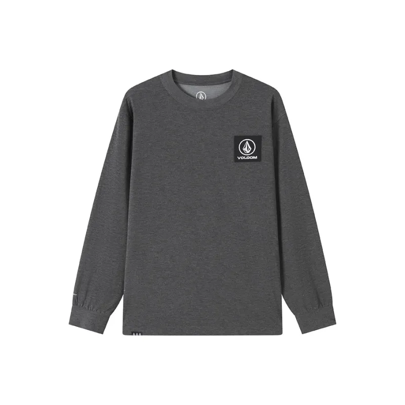 VOLCOM T-Shirts Unisex Heather Gray-0