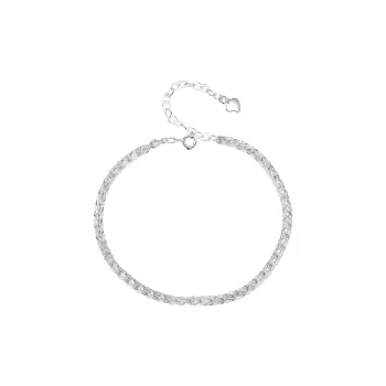 Fu Ru Ji 999 Fine Silver Anklets Women's