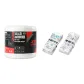 Shock Absorbers Game Skin Film[White 1 Roll+2 Pcs Floral Grip Tape]27m
