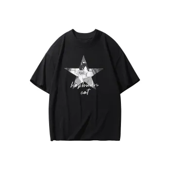 Hepburn Cat T-Shirts Unisex