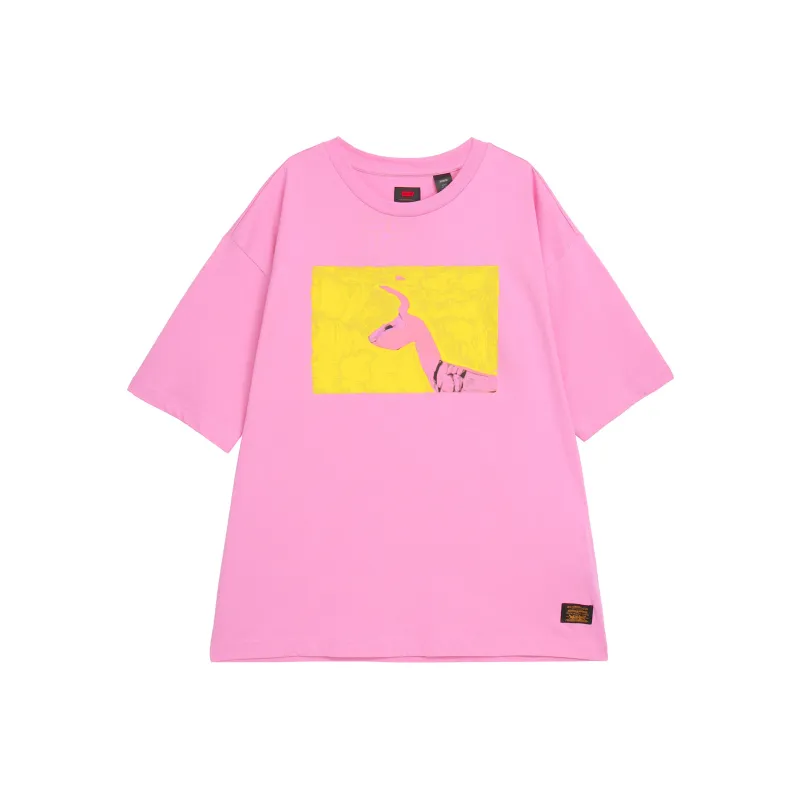 Levi's SS22 T Shirt Unisex Pink-0