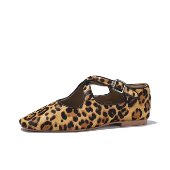Brut Ros′e Casual Single Shoes Women's Leopard Print