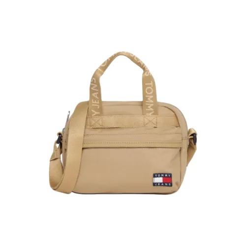 Canvas Crossbody Tote Bag