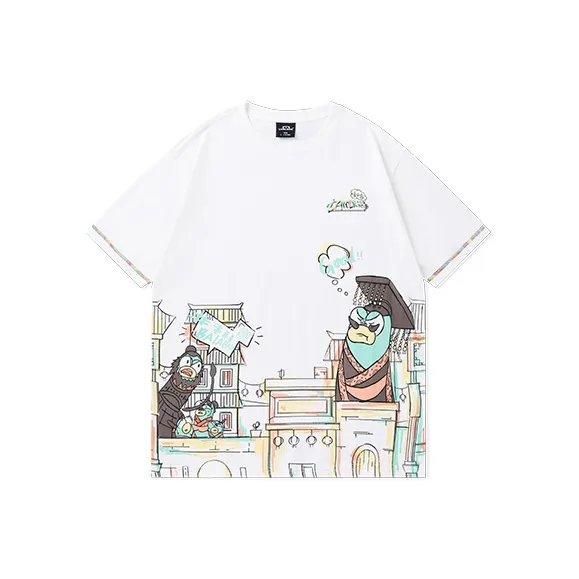LAMLICKA T Shirts Unisex White-0