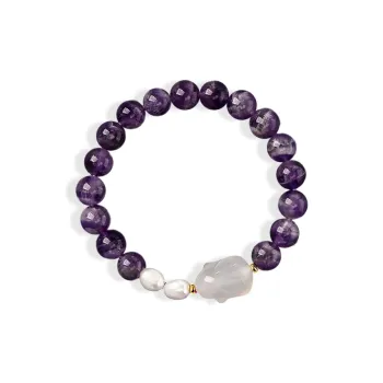 MISS TOOYA Crystal Jade Bracelets Women's