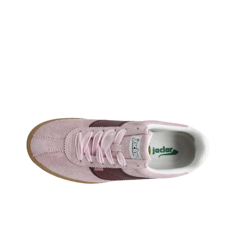 JACLAR CHAMP 1975 SPLIT Low Top Skateboard Shoes Women's Pink-3
