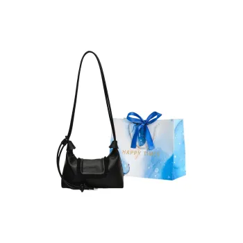 ROUNDOT PU Crossbody Bag Women's Black/Khaki/Coffee