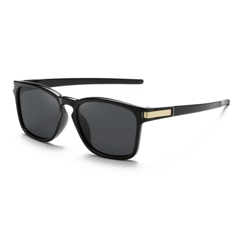 NOME TR/Memory Plastic Metal Square Sunglasses Unisex-1