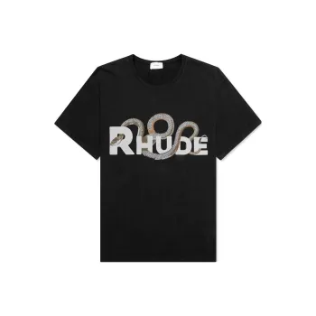 RHUDE T-Shirts Men Black