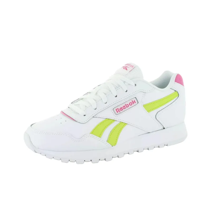 Reebok Women's Glide 'White True Pink Acid Yellow' Women's-0