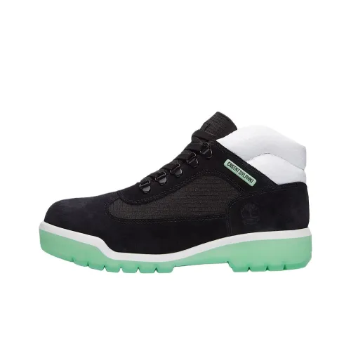 CNSTNT DVLPMNT x Timberland Field Boots Slip Resistant Short Outdoor Boots Men's Black Green