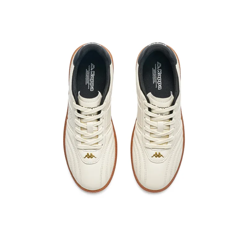 Kappa Back to Back Anti Slip Wear Resistant Low Top Skateboard Shoes Women's White-3