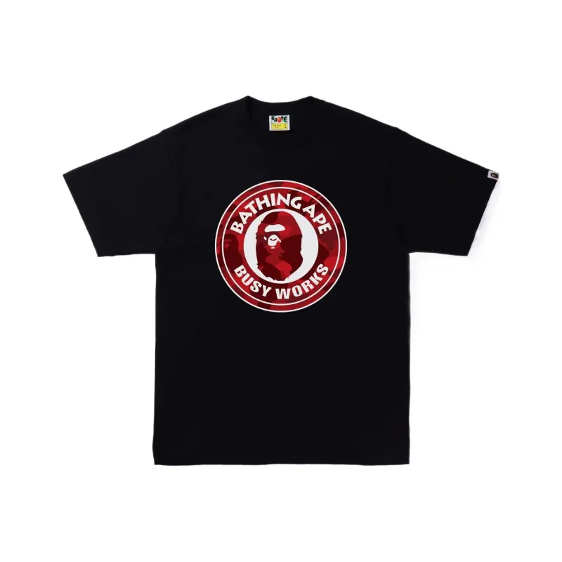 A BATHING APE Color Camo Busy Works Tee SS22-1