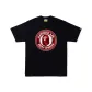 Black with Red Base Print
