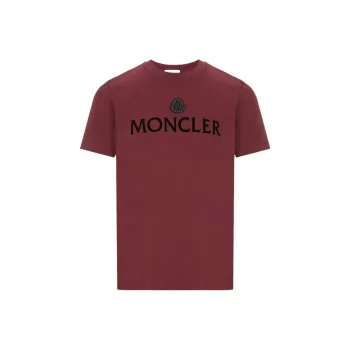 Moncler T-Shirts Men Red