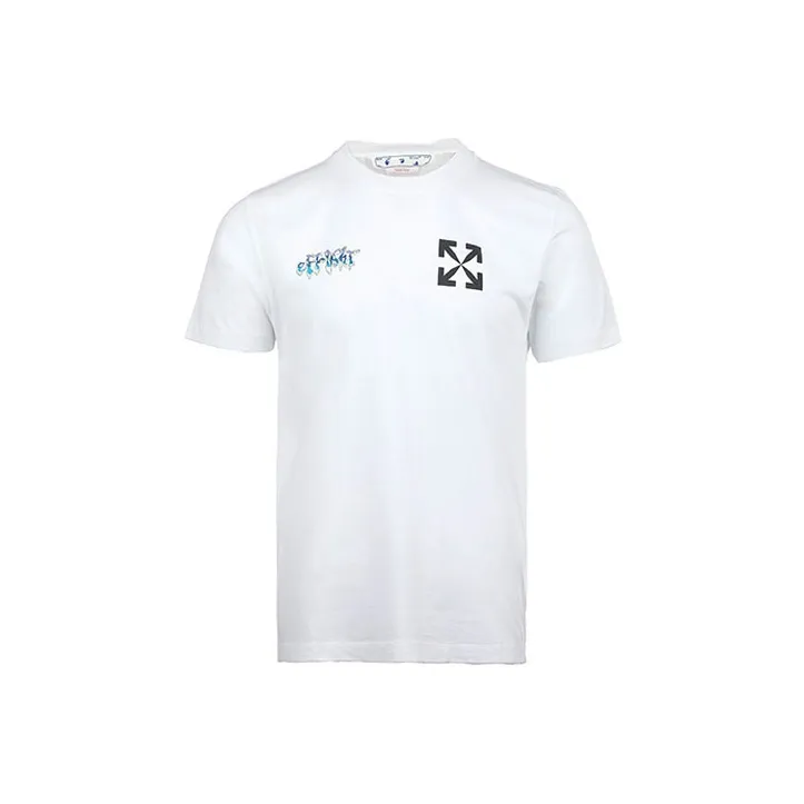 OFF WHITE Classic Arrow Alphabet T shirt-0