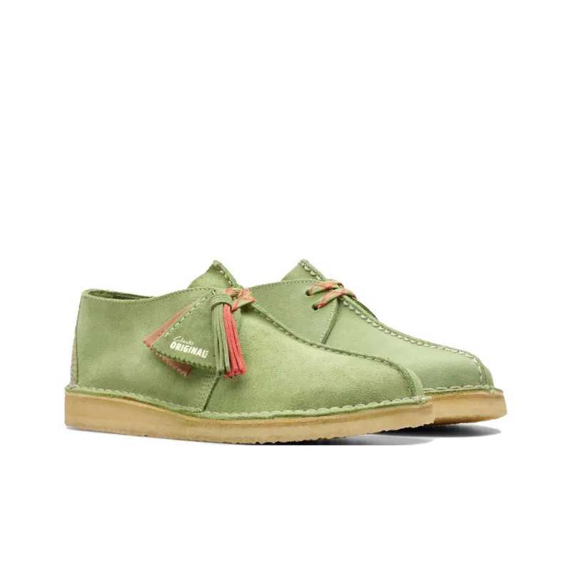 Clarks Desert Trek Ankle Boots Men's Green-2