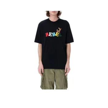 UNDERCOVER Cartoon Printed Crewneck T Shirt