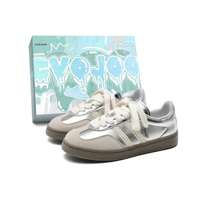 CVOJOO German Army Trainers Lightweight, Breathable, And Slip Resistant Low Top Skateboard Shoes Women's-15