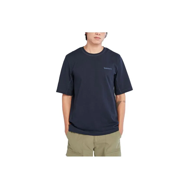 Timberland T Shirt Men's Dark Sapphire-0