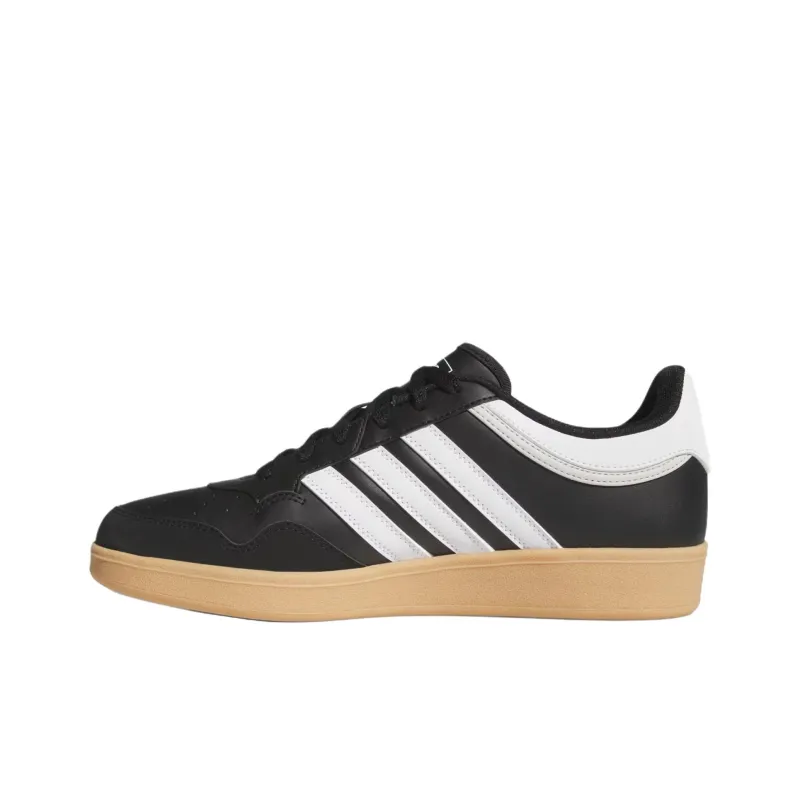 Adidas Hoops 4.0 Anti Slip Wear Resistant Low Top Skateboard Shoes Men's Black-2