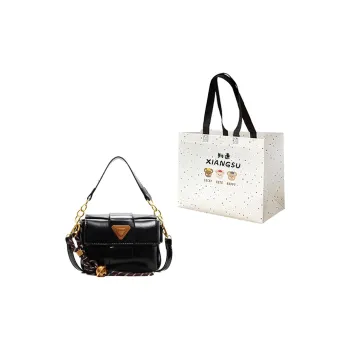 XIANGSU Pu Shoulder Bag Regular Women's Black Red/Light Brown/Coffee