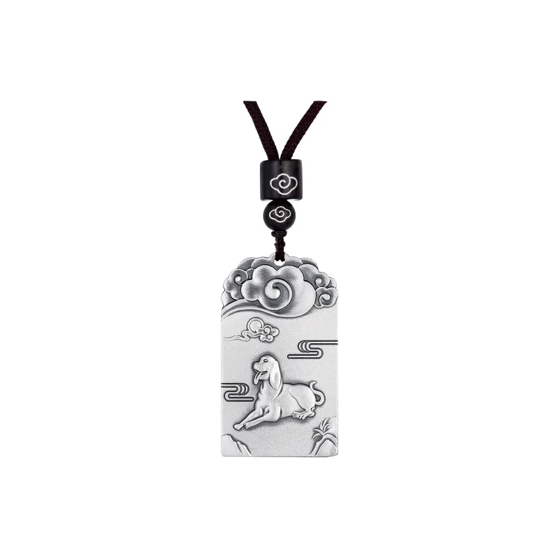 Yu Yin 999 Fine Silver Pendants Unisex-50