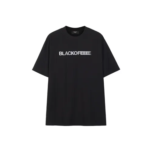 BLACK OF EXIT 남녀공용 티셔츠