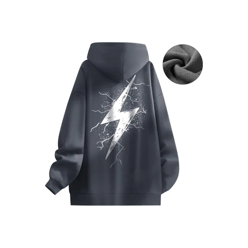 Kepu Sweatshirt Unisex Black White-100