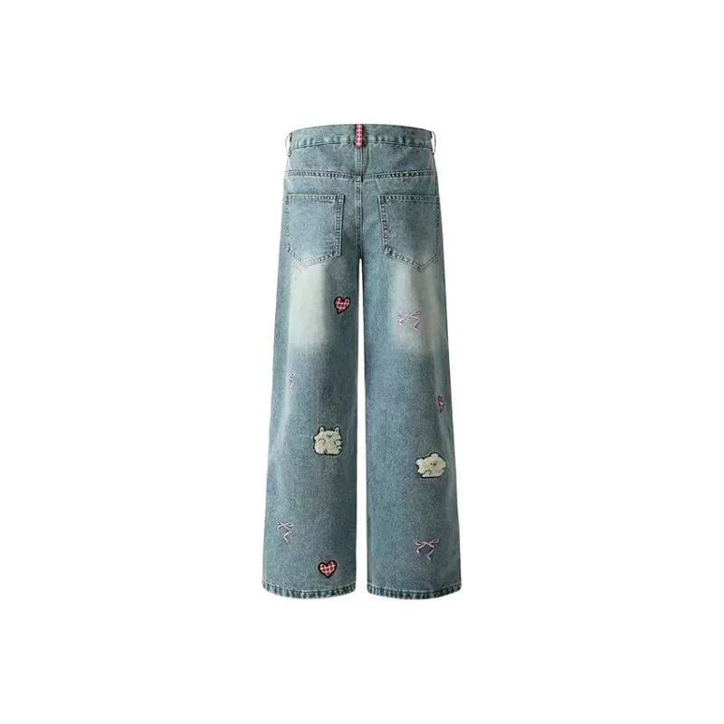 HUINIAN Jeans Women's Blue-1