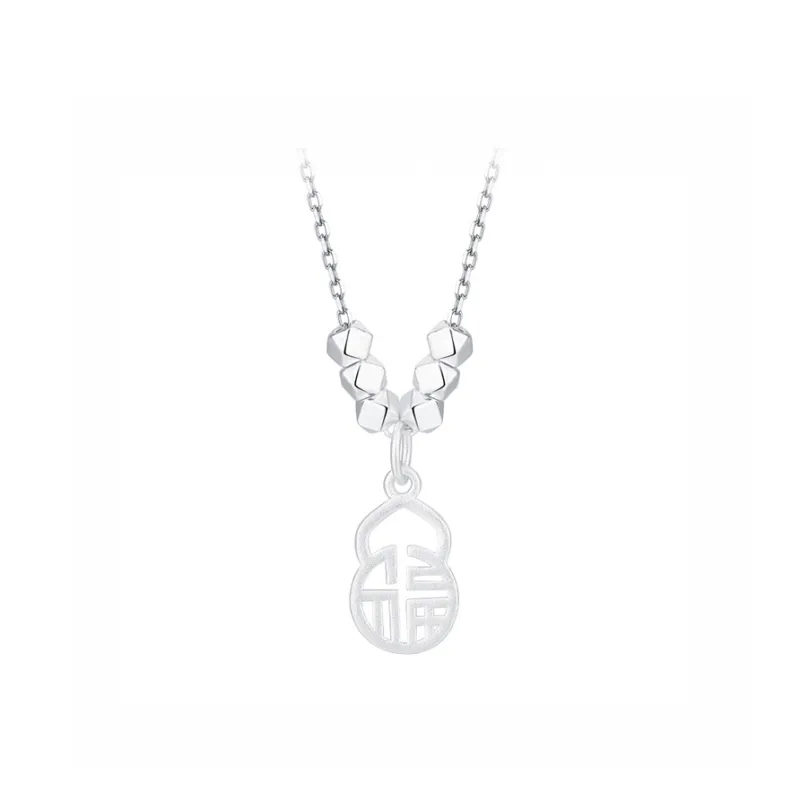 GLOIRE S925 Silver Necklaces Women's-0
