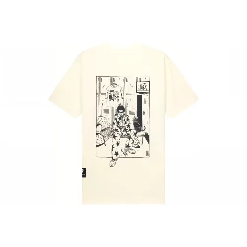 New Balance Mdoelshow T Shirts Men Ecru