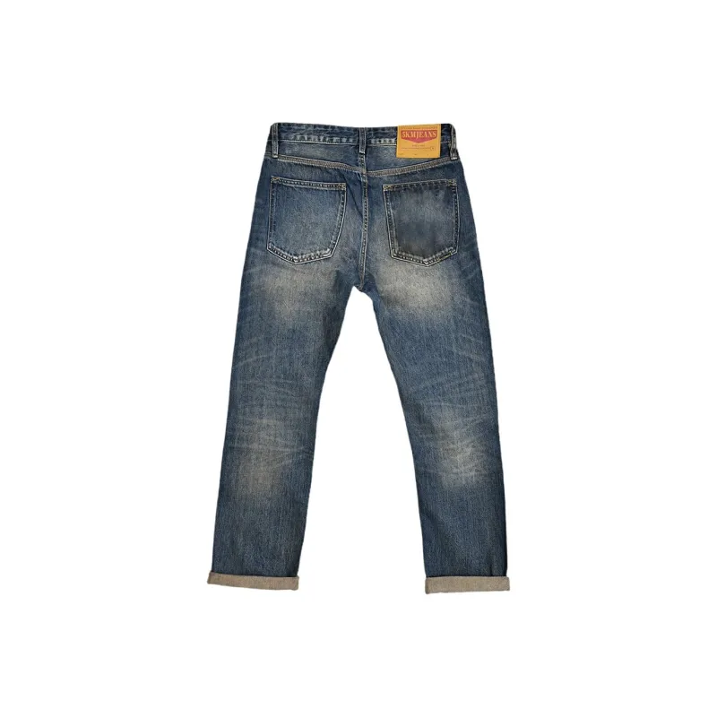 Devanro Jeans Men Blue-1