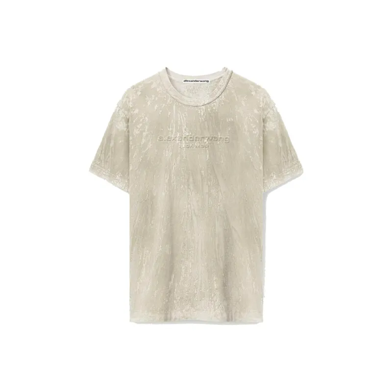 Alexander Wang T Shirts Unisex Ice Gray-0