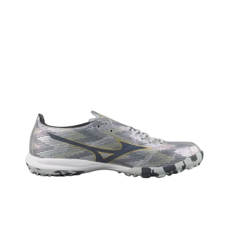 Mizuno Alpha 2 Soccer Shoes Men Low Top Silver-1
