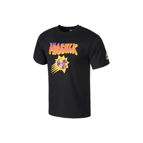 NBA Drop Shoulder Sleeve T-Shirt Unisex Black