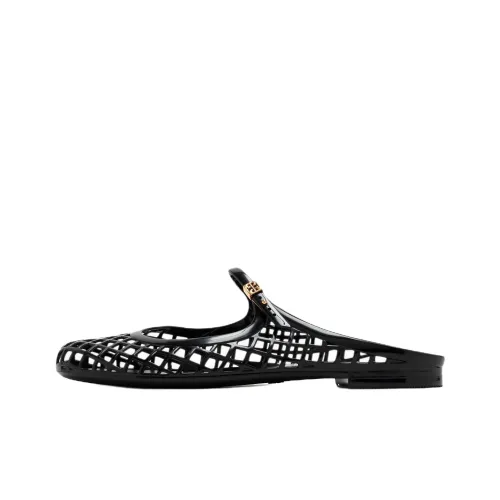 TORY BURCH Wrap toe Slippers Women's Black