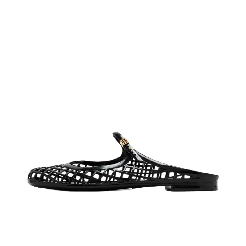 TORY BURCH Closed Toe Slippers Women's Black-0