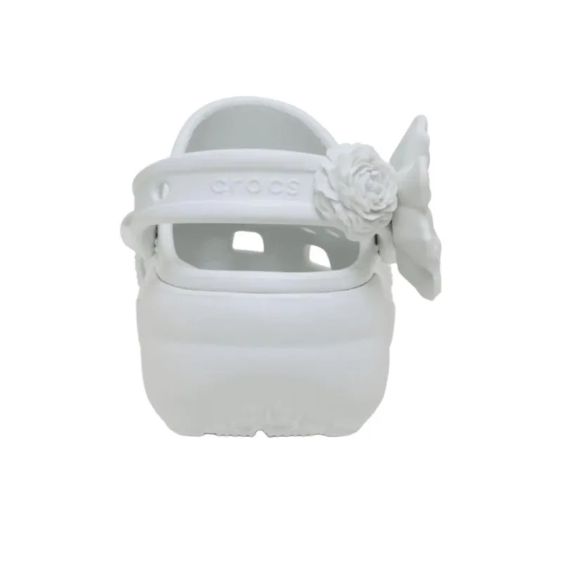 Crocs Classic Platform Bouquet Clog Clogs Women's White-5