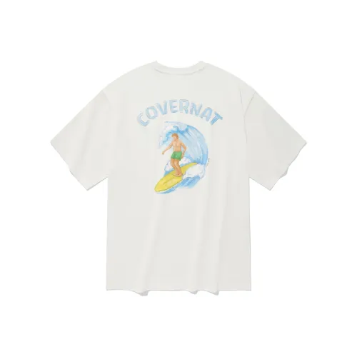 COVERNAT T-Shirts Unisex White