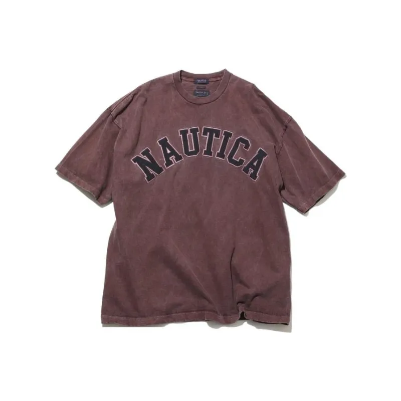 NAUTICA JAPAN Drop Shoulder Sleeve T Shirt Men's-3