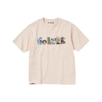 UNIQLO/UNIQLO X Louvre Co brand T Shirts Unisex Natural