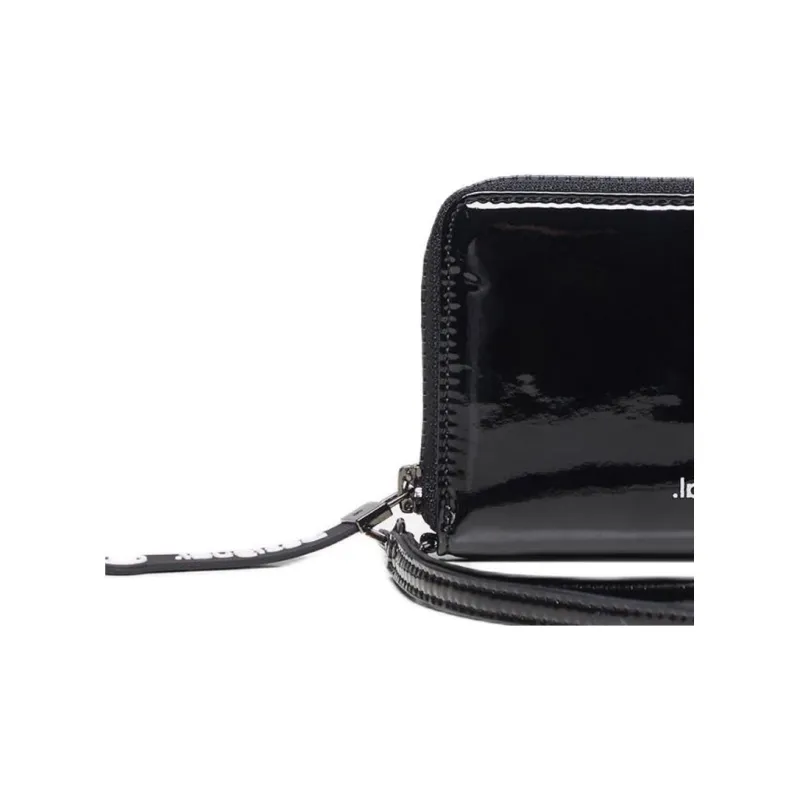 Desigual PU Polyurethane Wallet Women's Black-3