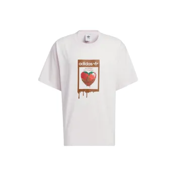 Adidas Originals Charr Morita Collaboration Collection T Shirt Unisex Pink