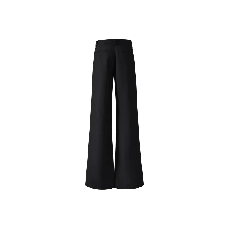 YOFVV Casual Pants Unisex Black-4