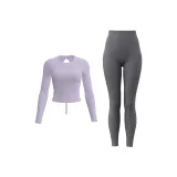 Prosperous Purple+Limestone Color