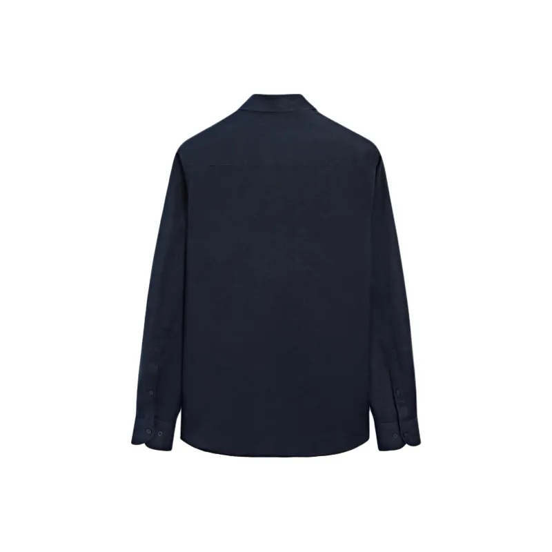 Massimo Dutti Shirt Men's Sea Blue-1