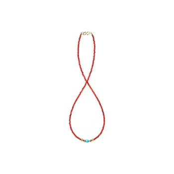 Amy's Garden South Red Agate Necklaces Women's