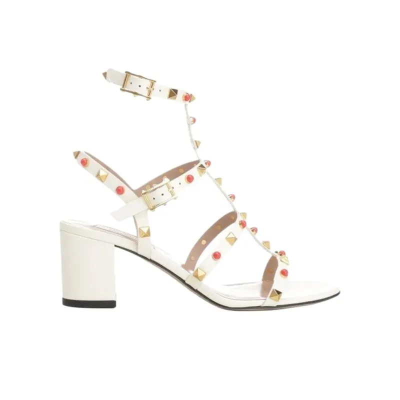 Valentino Garavani Rockstud Open Toe Sandals Women's-1