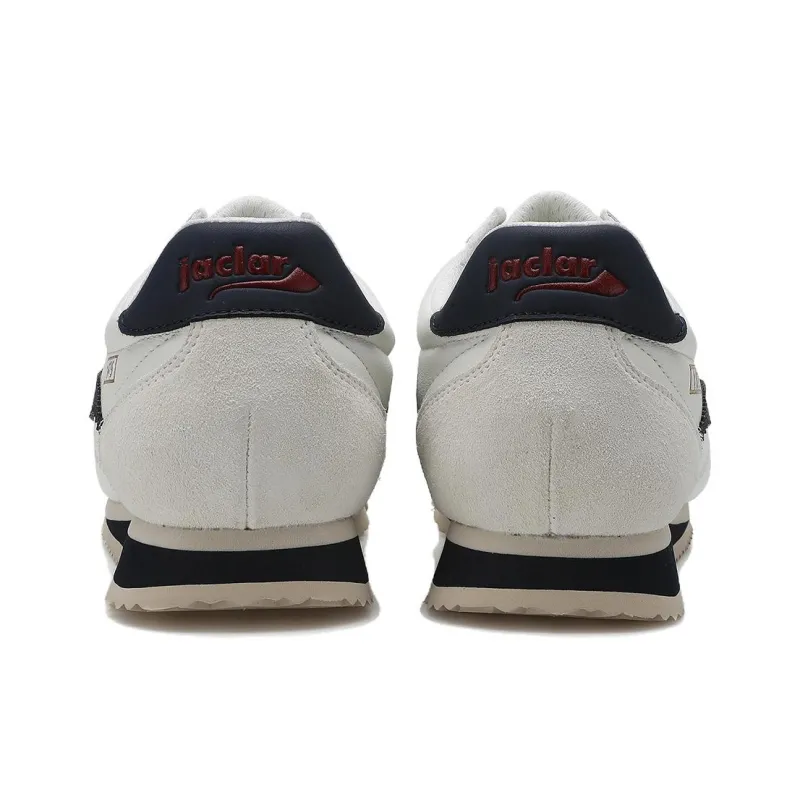 JACLAR BOSTONIAN JOGGER Low Top Casual Shoes Unisex White Navy Blue-3